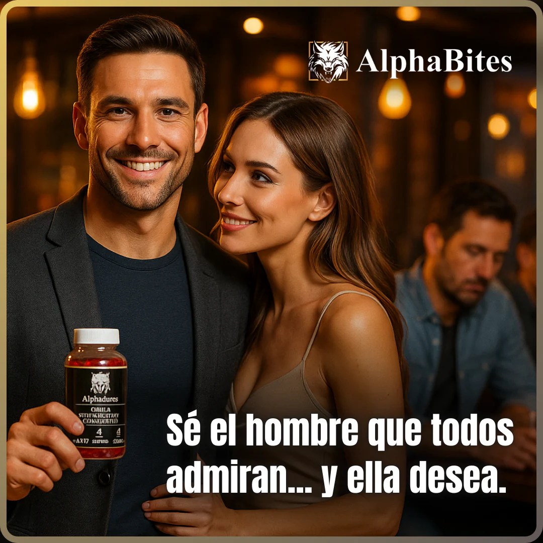 Alpha Bites: Potencia tu Desempeño y Vitalidad Masculina de Forma Natural