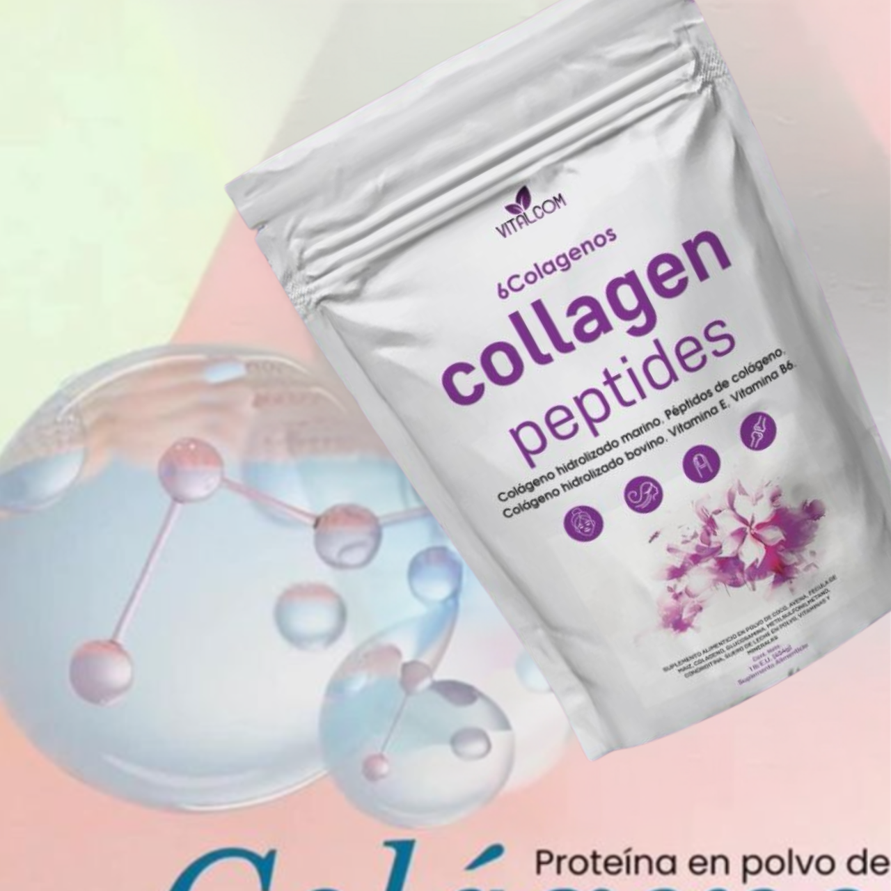 2x1 Multi Collangen Peptides Importados