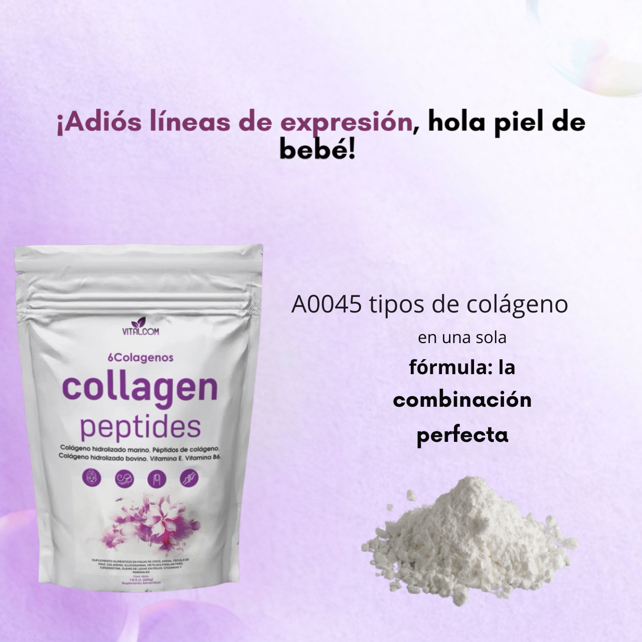 2x1 Multi Collangen Peptides Importados