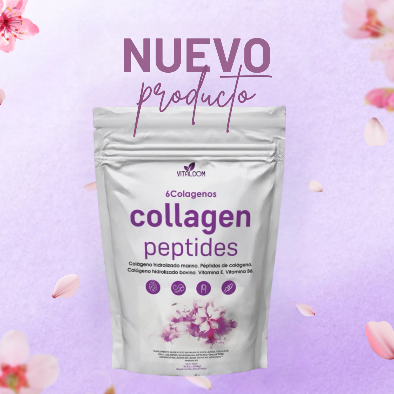 2x1 Multi Collangen Peptides Importados