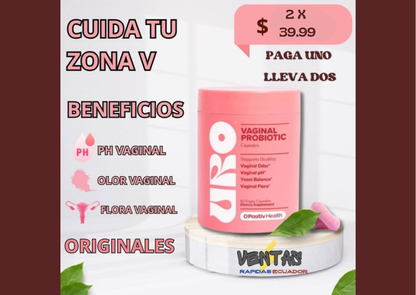 2x1 URO Probióticos Importados