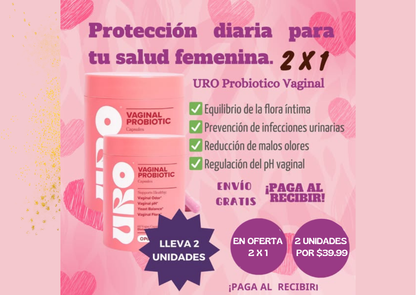 2x1 URO Probióticos Importados