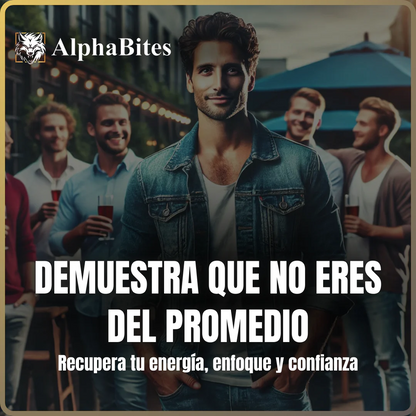 Alpha Bites: Potencia tu Desempeño y Vitalidad Masculina de Forma Natural