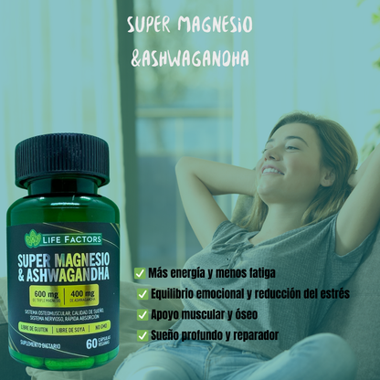 2x1 Super Magnesio + Ashwagandha