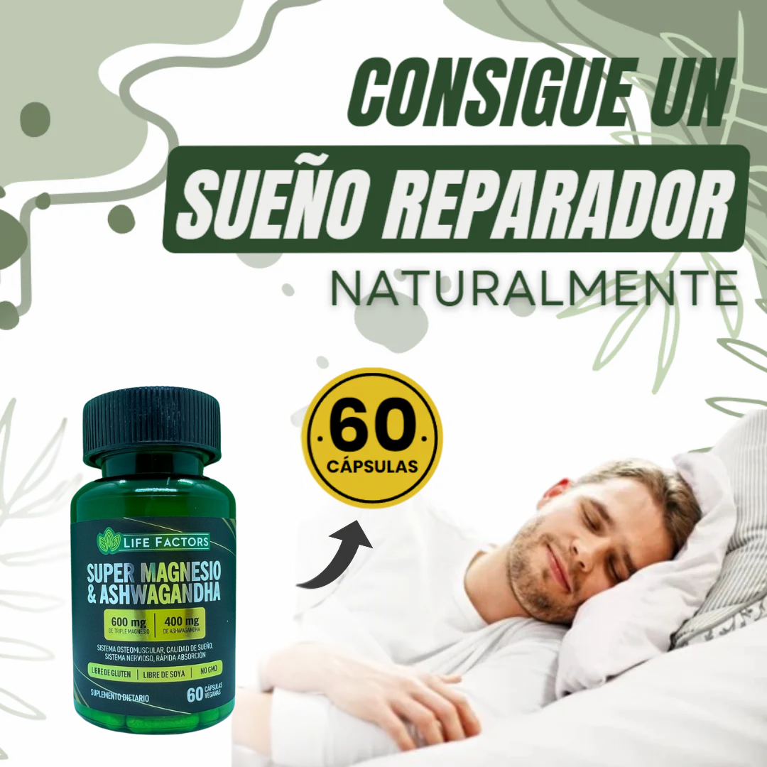 2x1 Super Magnesio + Ashwagandha