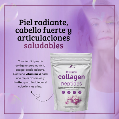 2x1 Vitalcom Collangen Peptides Importados