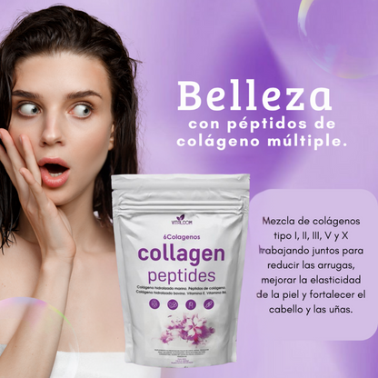 2x1 Vitalcom Collangen Peptides Importados