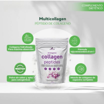 2x1 Vitalcom Collangen Peptides Importados